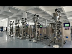 Llenador vertical automático del sinfín de la empaquetadora del polvo del tamaño mediano