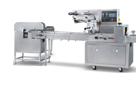 Hielo rotatorio horizontal automático Lolly Popsicle Packing de la máquina del envasado de alimentos congelado