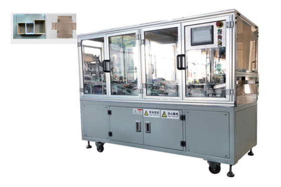 Aleta que dobla la máquina acanalada de la fabricación de cajas de la caja de la cartulina automática de la empaquetadora
