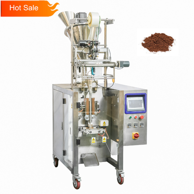Tamaño pequeño automático vertical de la empaquetadora del polvo de la bolsita Sus304 0-330ml