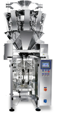 Máquina de rellenar de pesaje auto del gránulo automático vertical de la empaquetadora del PLC