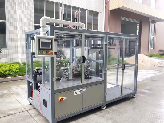Cartón inferior automático de la máquina del lacre de la caja de la hebilla que erige la máquina