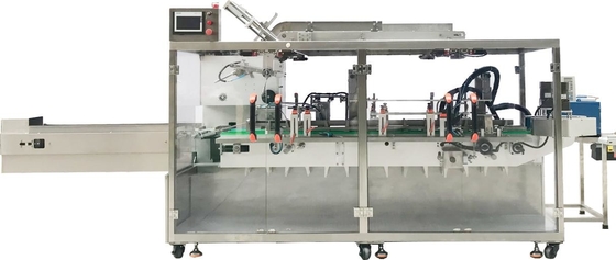 Máquina automática de Gluer de la carpeta de la caja de la aleta de la empaquetadora del cartón del PLC
