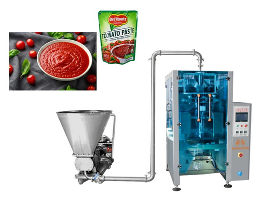 Bagger vertical de rellenar líquido completamente automático Machine de la máquina 5kg de la salsa de tomate grande