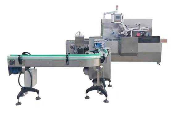 Empaquetadora de encuadernación del grano del boxeo del parte movible de la aleta de la máquina de la comida caliente automática del pegamento