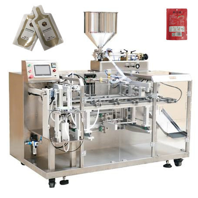 Empaquetadora automática preparada de antemano del bolso de la bolsa de la salsa de la máquina del acondicionamiento de los alimentos