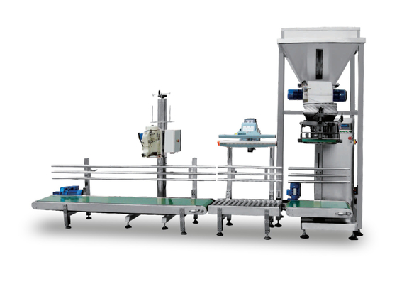 Cadena de producción del pesaje automático industrial del bolso 5-50KG y de la máquina de rellenar