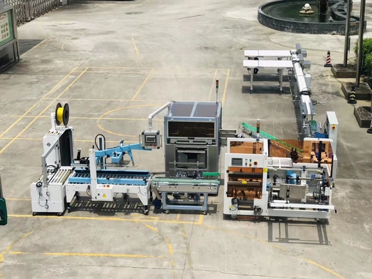 Formación de la máquina de aislamiento de relleno auto automática continua de la empaquetadora de la caja