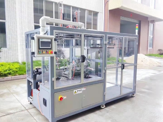 Aleta que dobla la máquina acanalada de la fabricación de cajas de la caja de la cartulina automática de la empaquetadora