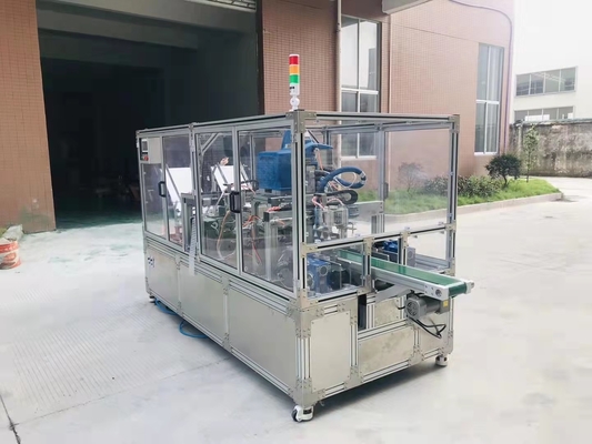 plegado en abanico de la empaquetadora del cartón 400g/M2 y máquina acanalados automáticos del pegado