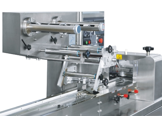 Hielo rotatorio horizontal automático Lolly Popsicle Packing de la máquina del envasado de alimentos congelado