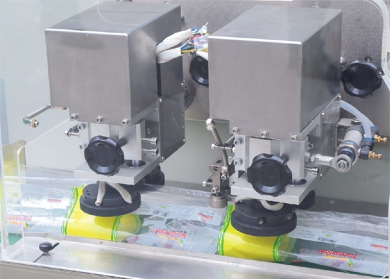 Automatizado intercambiando la empaquetadora horizontal de la bolsa con la película del PE