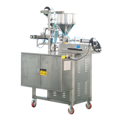 Salsa líquida vertical volumétrica automática de la bolsita del flujo de la máquina de rellenar del PLC tamaño pequeño